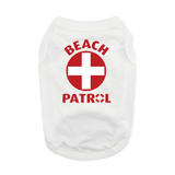 Beach Patrol Tank Top - White