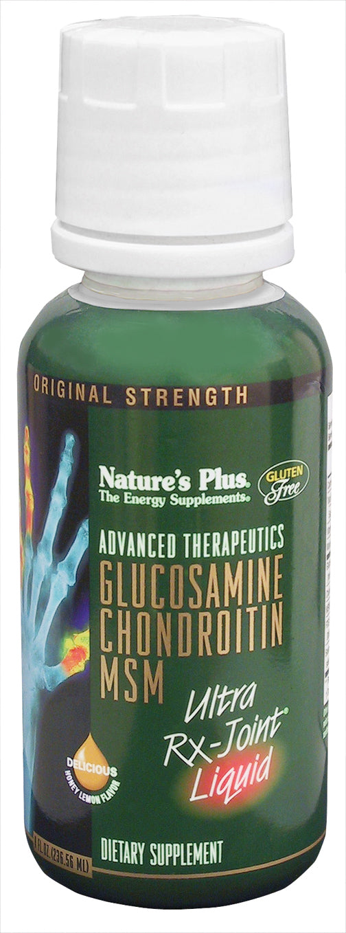 Natures Plus, Glucosamine Chondroitin Msm Ultra Rx Joint Liquid 8 oz Liquid