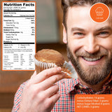 Carbolicious Carbolicious Homestyle Lemon Muffin Low-Carb Sugar-Free - 6 Pack - Only 2g Carbs per Muffin