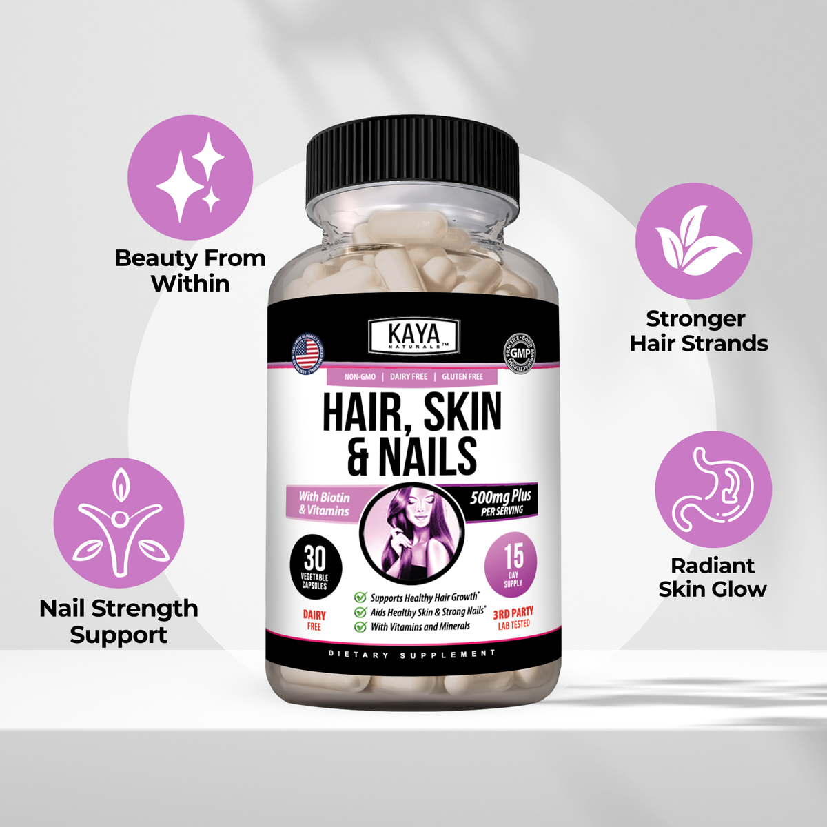 Kaya Naturals Hair Skin & Nails