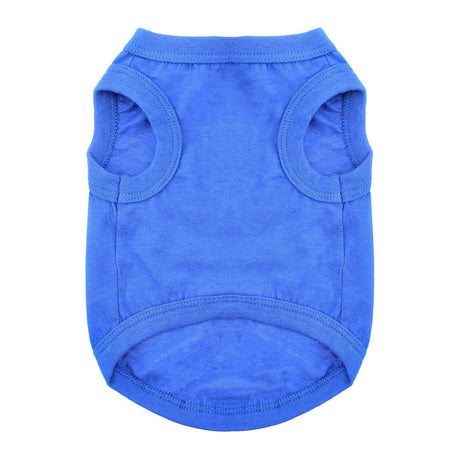 Cotton Dog Tank - Nautical Blue