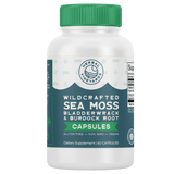 Organic Sea Moss, Bladderwrack & Burdock Root Capsules — 60 Vegetable Capsules