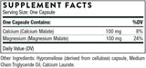 Calcium-Magnesium Malate 80 MG/80 MG 240 Veggie Caps