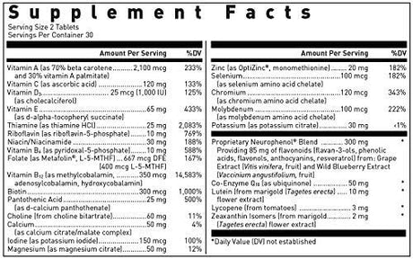 Ultra Preventive 50+ 60 Tablets