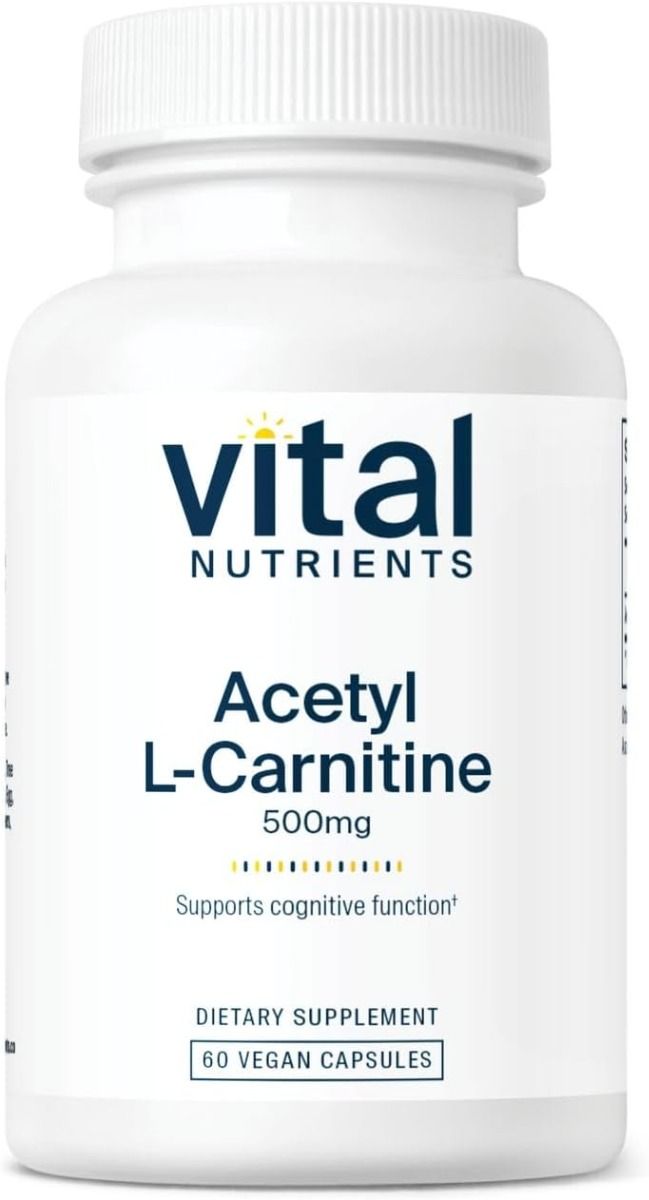 Acetyl L-Carnitine 500 Mg 60 Capsules