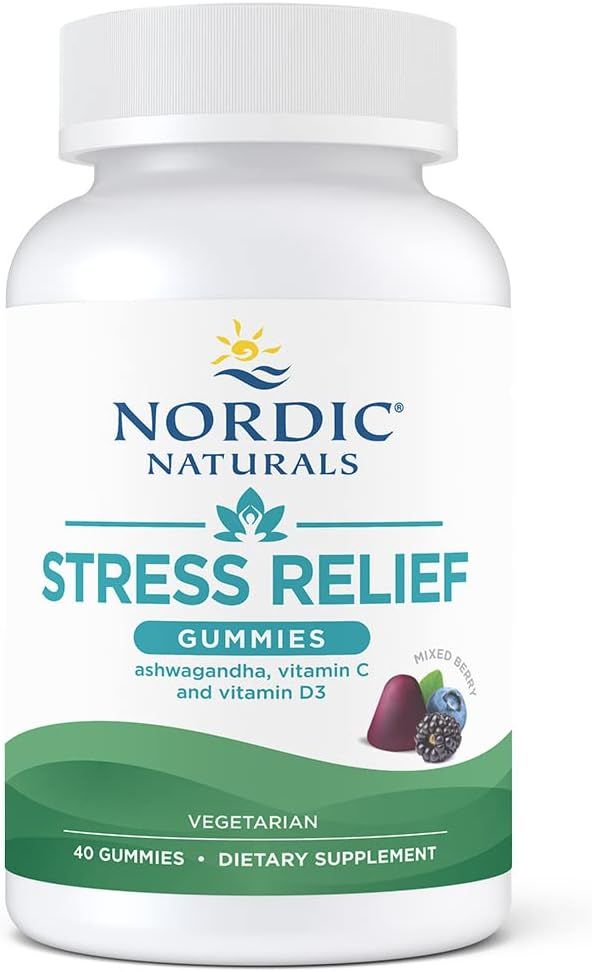 Stress Relief Gummies 40 Mixed Berry