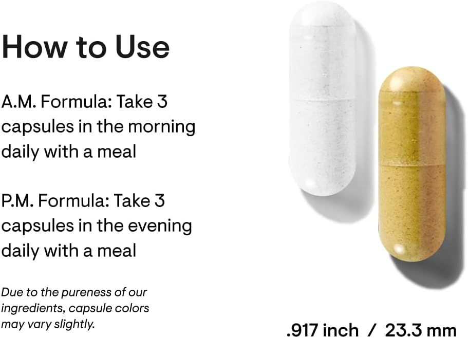 Multi-Vitamin Elite A.M. & P.M. 180 Capsules