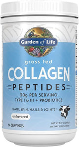 Grass Fed Collagen Peptides 9.87 Oz (280g) Powder Unflavored