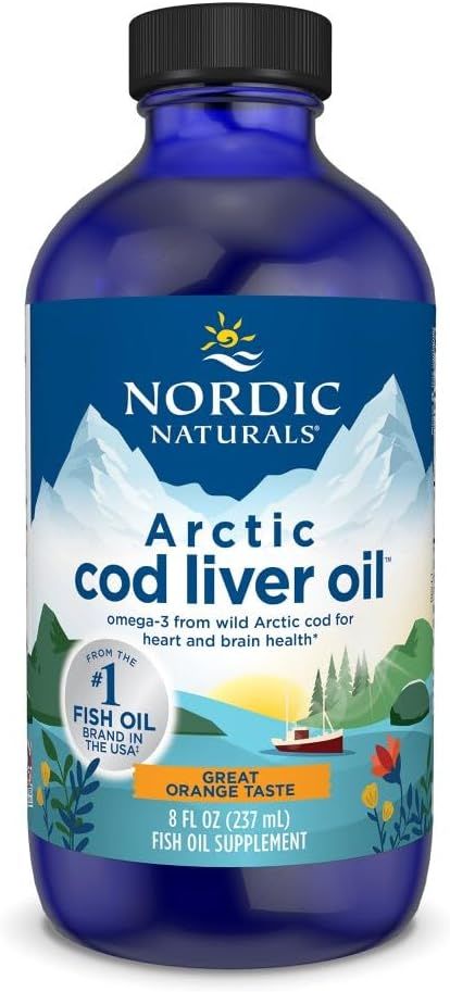 Arctic Cod Liver Oil Oz Liquid Orange