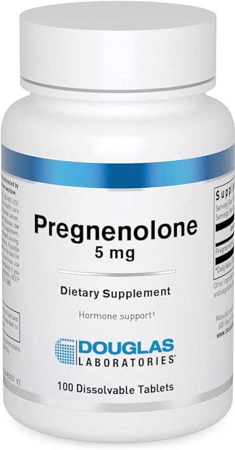 Pregnenolone 5 MG 100 Sublingual Tablets