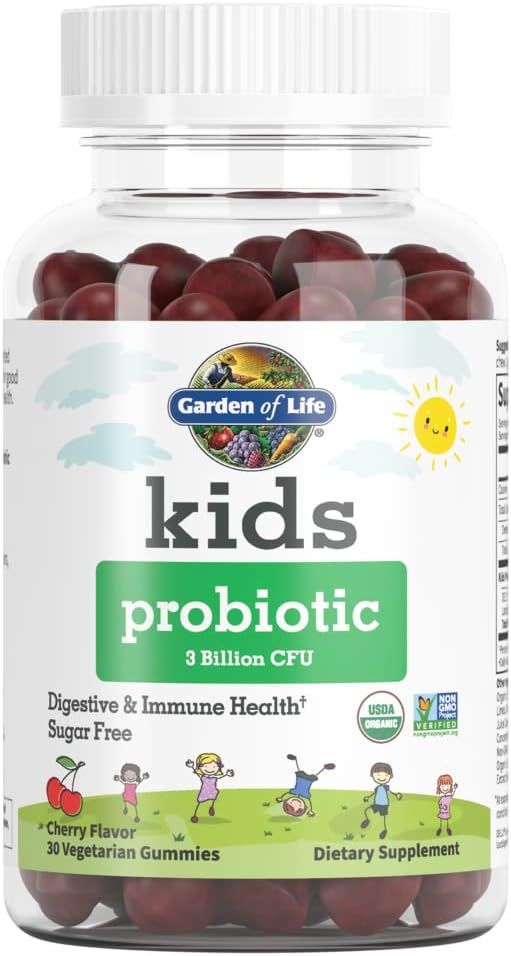 Kids Probiotic Gummy 3 Billion 30 Gummies Cherry