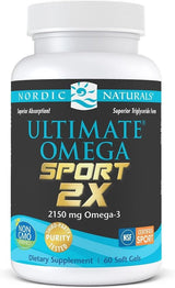 Ultimate Omega Sport 2 X 60 Softgels Lemon