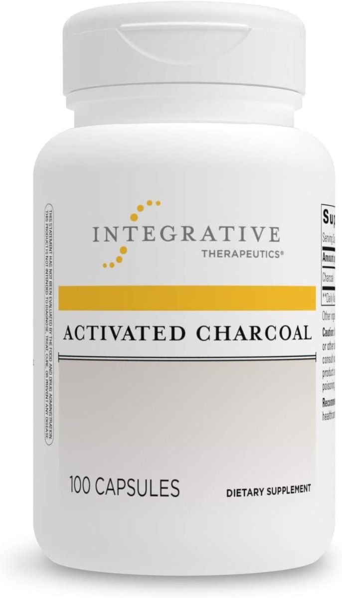 Activated Charcoal 100 Capsules