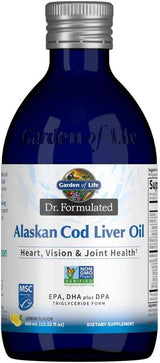 Dr. Formulated Cod Liver Oil 400 ML (13.52 Fl Oz) Liquid Lemon