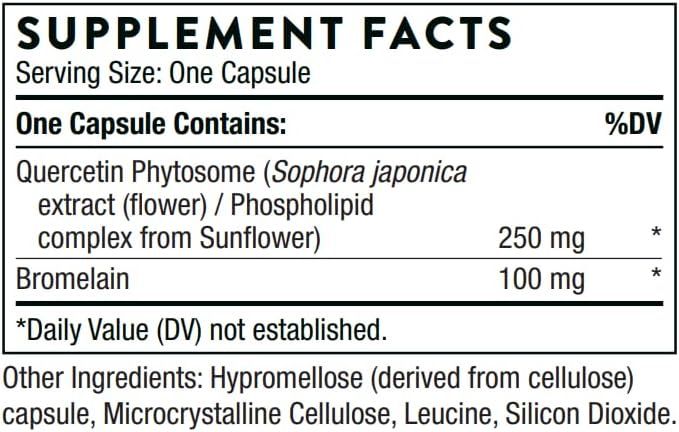 Quercetin Complex (formerly Quercenase) 60 Veggie Caps