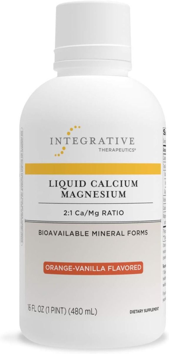 Liquid Calcium Magnesium 16 OZ Liquid Orange Vanilla