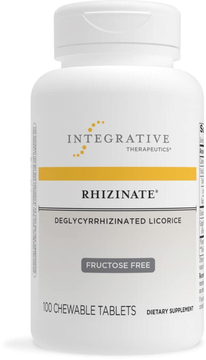 Rhizinate (Fructose Free - Sugarless) 100 Chewable Tablets