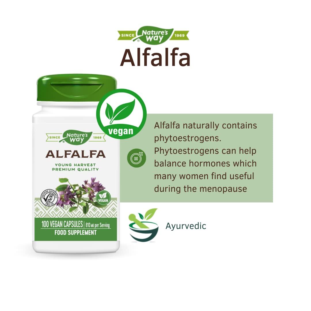 Alfalfa Leaves 100Vegan Capsules