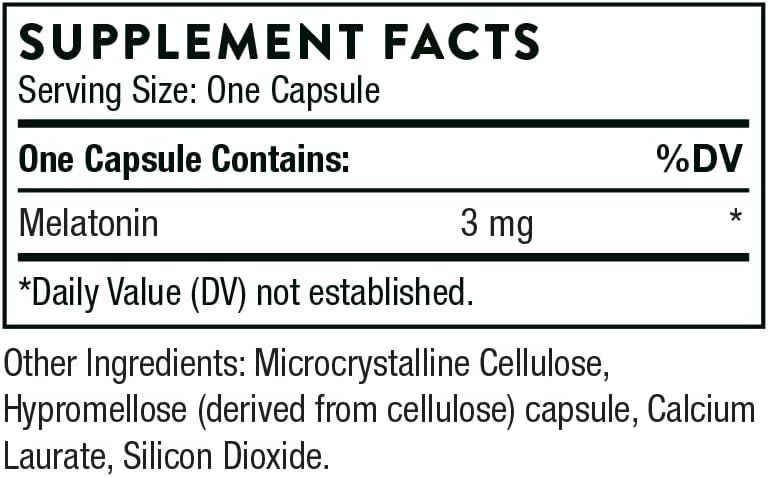 Melaton-3 3 MG 60 Veggie Caps