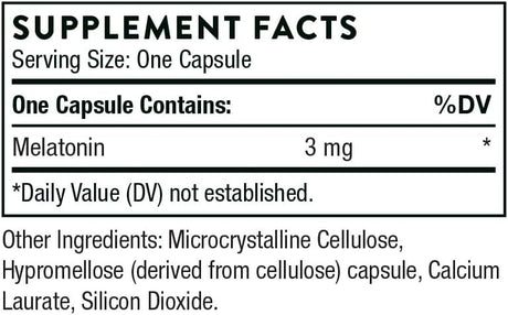 Melaton-3 3 MG 60 Veggie Caps