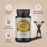 Lion’s Mane Mushroom Capsules – Supports Focus, Memory & Mental Clarity