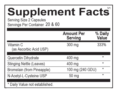 Natural D-Hist 120 Capsules