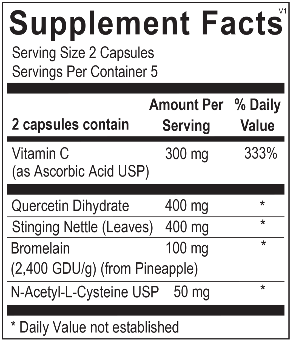 Natural D-Hist (12 Blister Packs) 10 Capsules Each