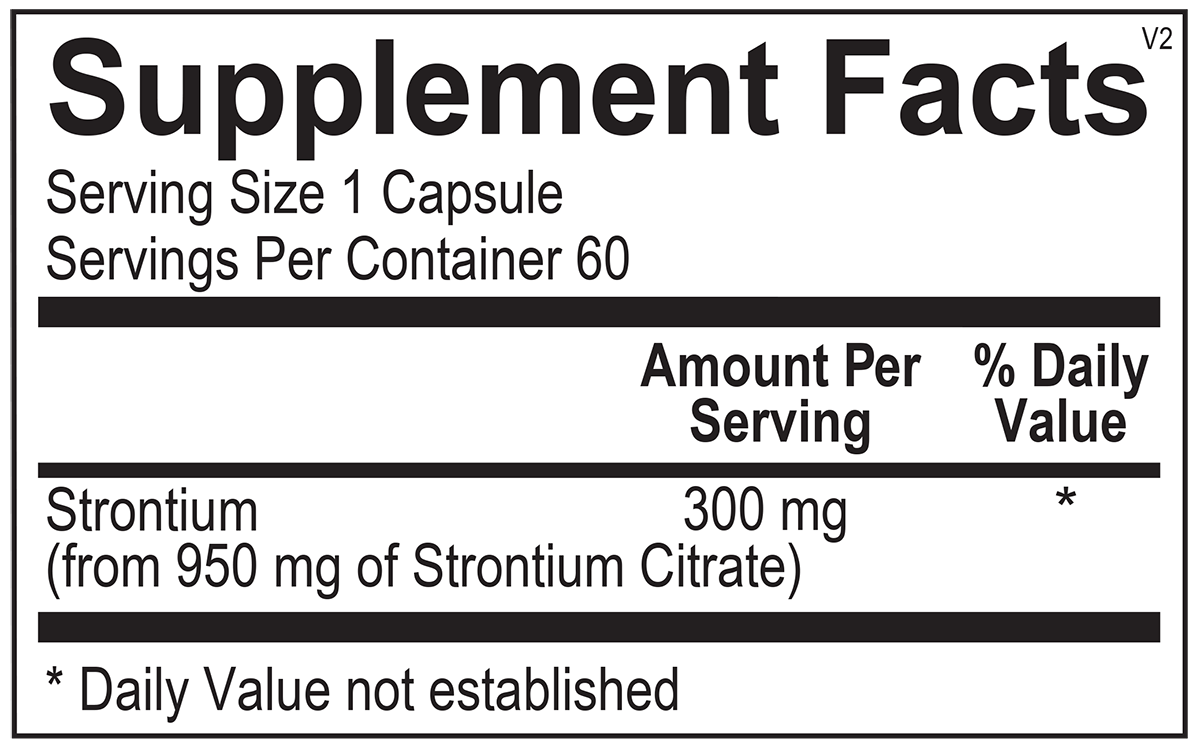 Strontium 60 Capsules