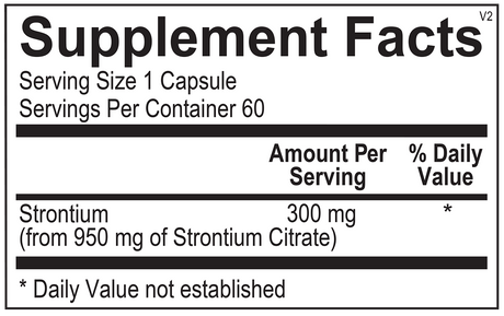 Strontium 60 Capsules