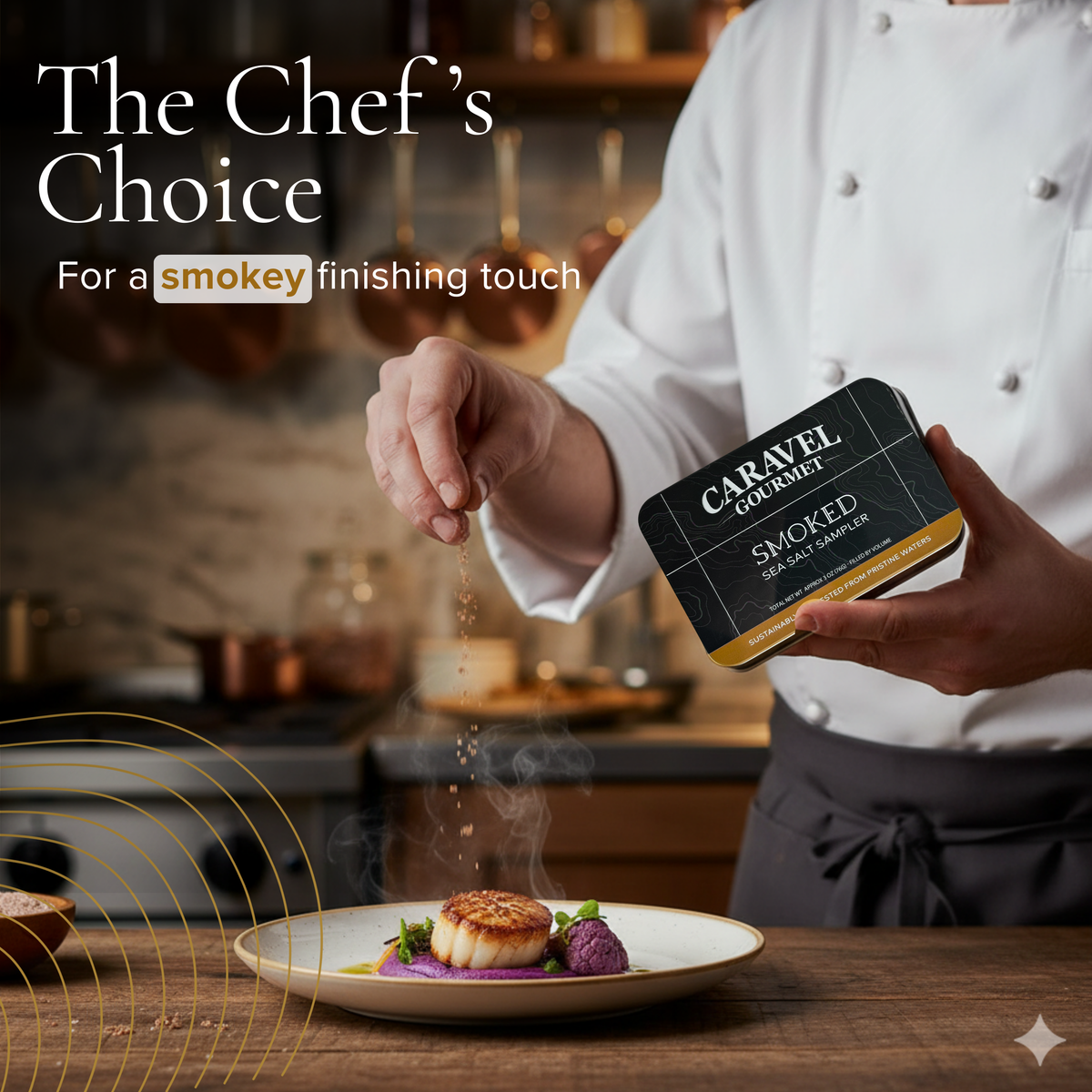 Caravel Gourmet Gourmet Smoked Sea Salt Sampler