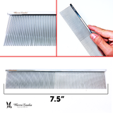 Groomer's Everyday Dog Comb - 7.5 Inch Essential Grooming To