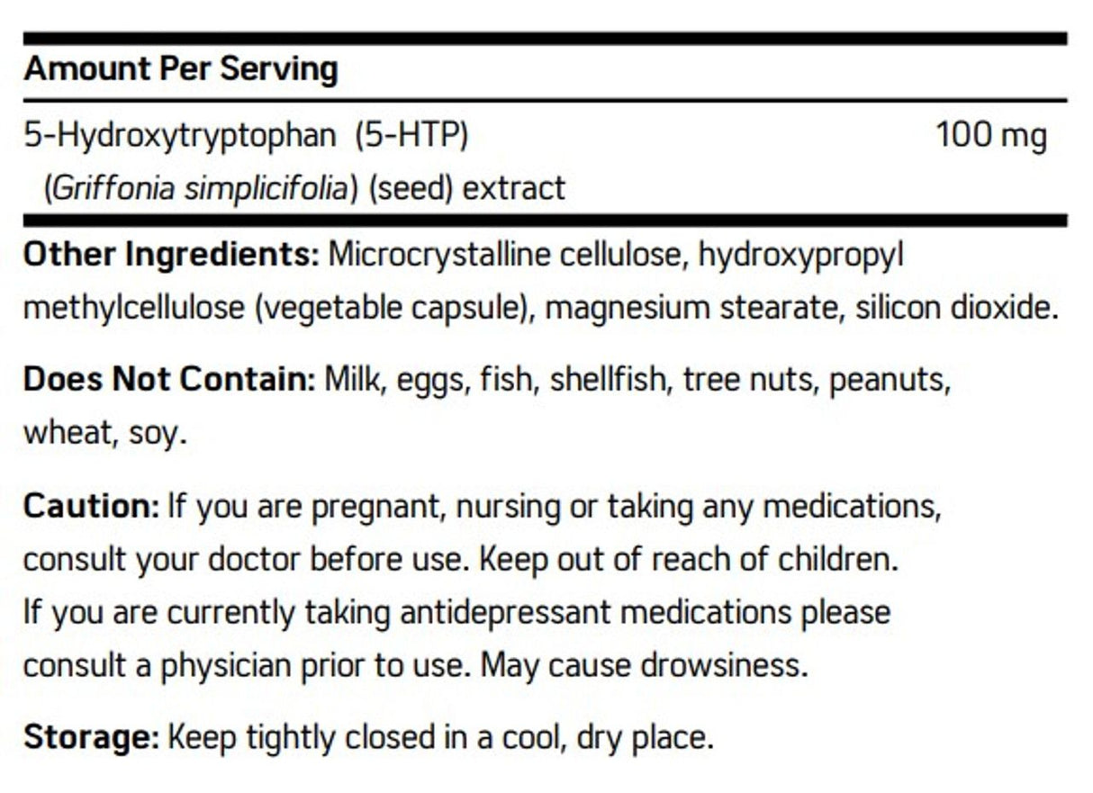 5-HTP MG 60 Veggie Caps