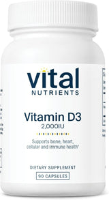 Vitamin D3 2000 IU 90 Veggie Caps