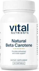 Natural Beta Carotene 90 Softgels