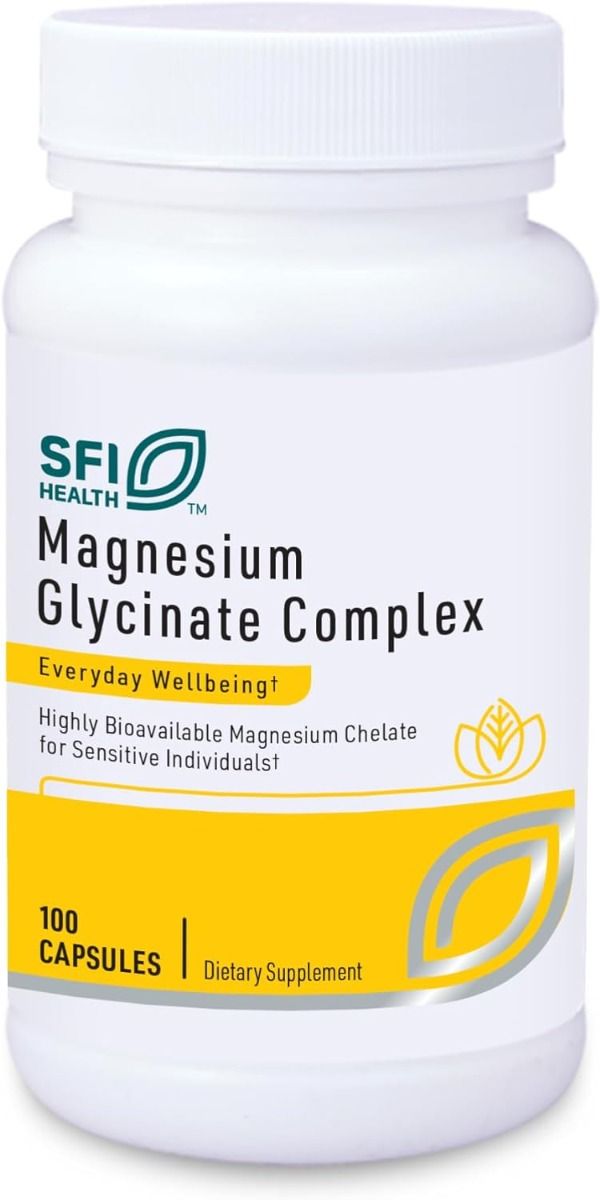 Magnesium Glycinate Complex 100 MG 100 Veggie Caps