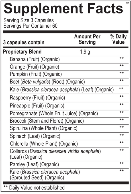 Indigo Greens 180 Capsules