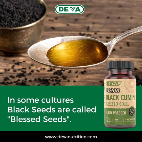 Black Cumin Seed Oil 90Vegan Capsules