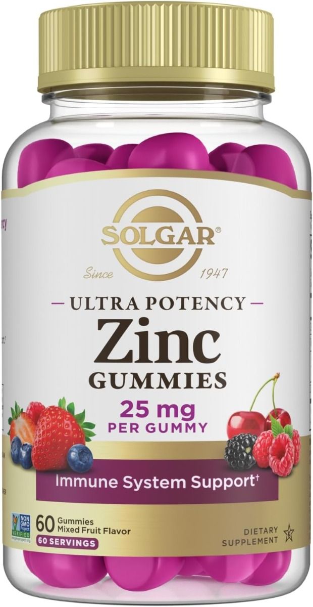 Ultra Potency Zinc 25 MG GummiesMixed Fruit