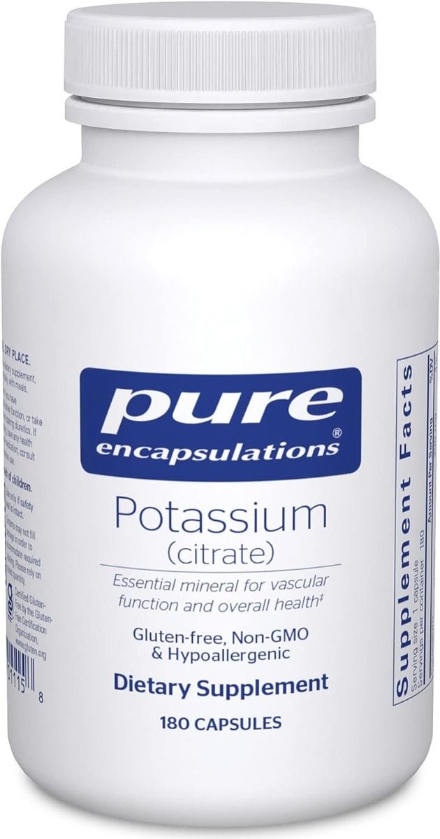 Potassium Citrate 180 Capsules