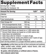 Nordic Omega-3 Fishies 36 Gummies Tutti Frutti