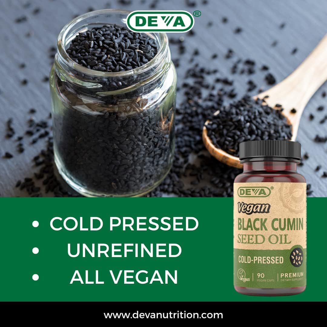 Black Cumin Seed Oil 90Vegan Capsules