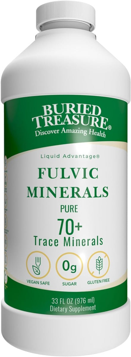 Buried Treasure, 70 Plus Plant Derived Minerals - 32 fl oz