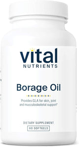 Borage Oil 1000 MG 60 Softgels