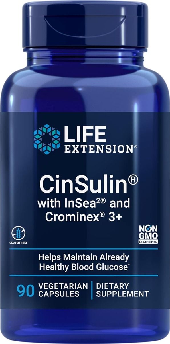 CinSulin with InSea and Crominex 3+ 90 Veggie Caps