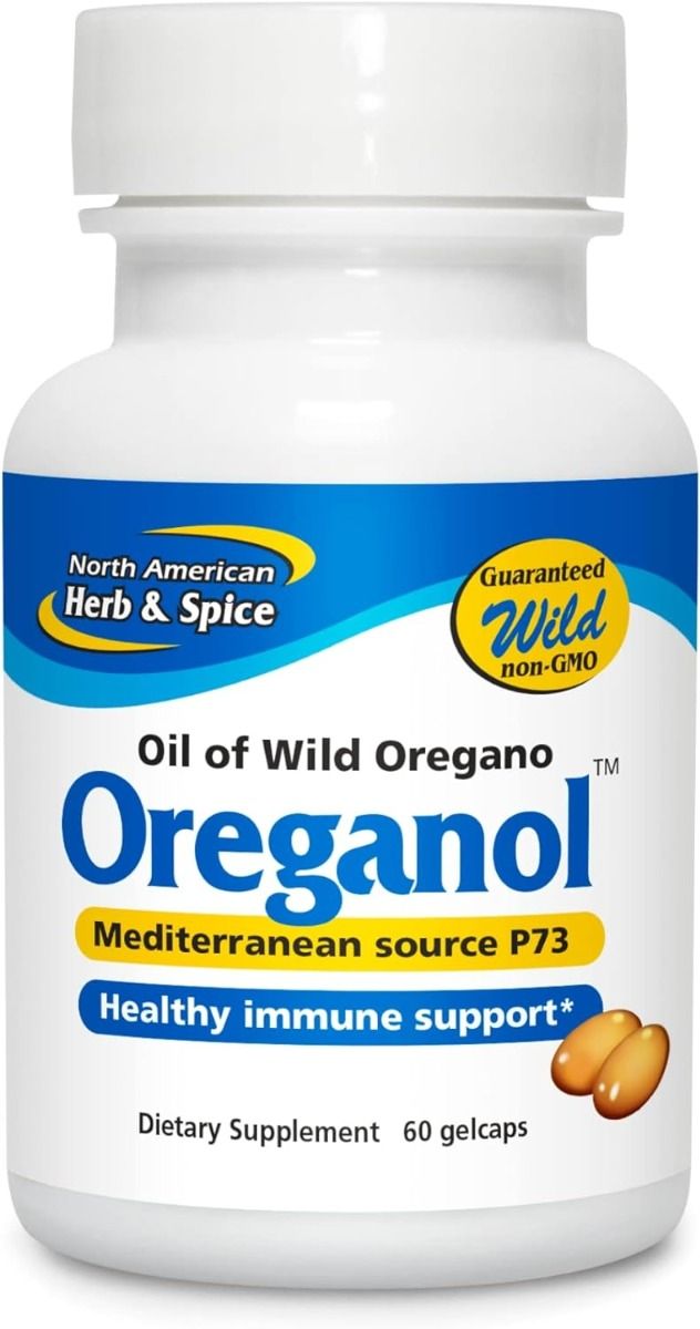 Oreganol Oil of Wild Oregano - 60 Gelatin Capsules