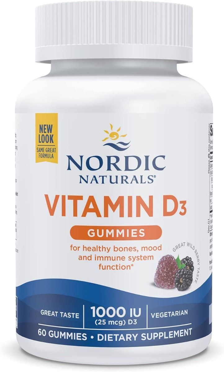 Vitamin D3 Gummies 1000 IU Gummies Wild Berry