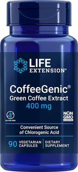 CoffeeGenic Green Coffee Extract 400 MG 90 Veggie Caps