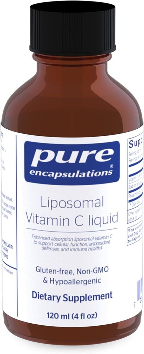 Liposomal Vitamin C Liquid 1000 Mg 4 Fl Oz / 120 Ml Liquid Citrus