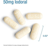 Iodoral IOD-50 High Potency Iodine/Potassium Iodide 50 MG Tablets