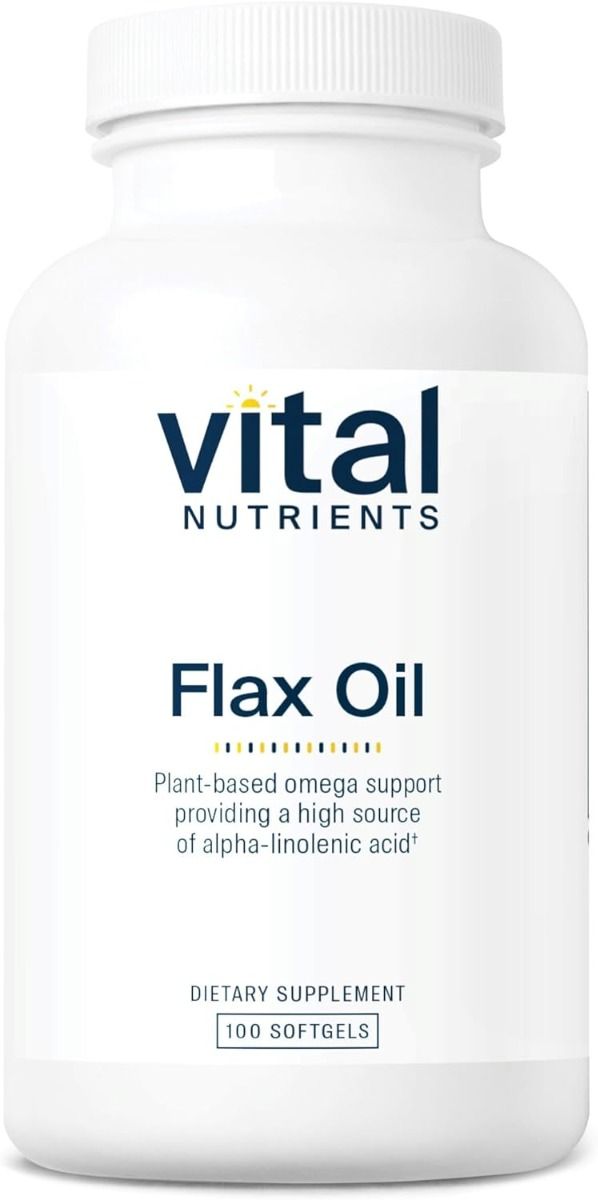 Flax Oil Organic 1000 MG 100Capsules